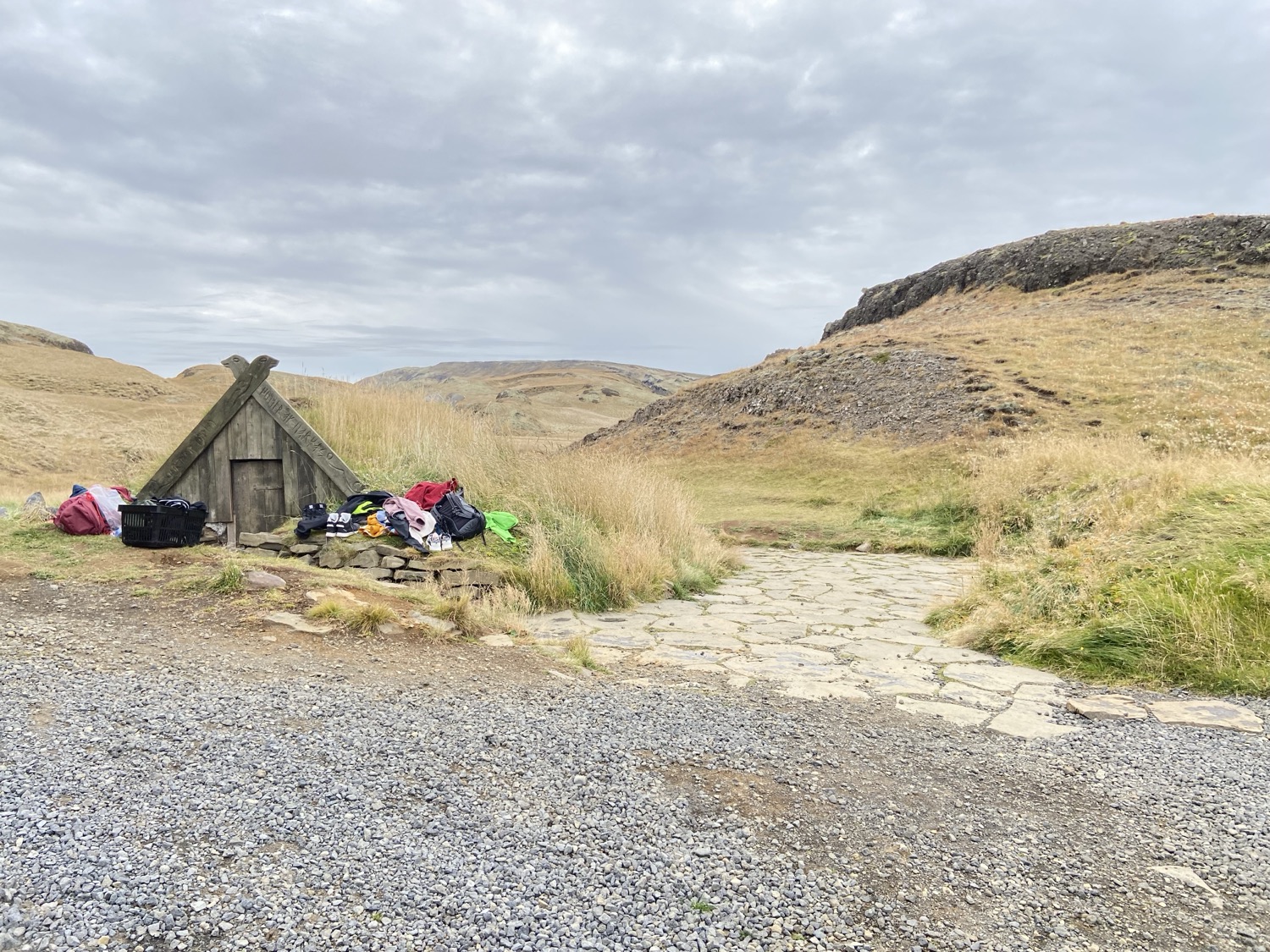 The countryside around Fludir on the Golden Circle
